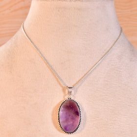 NATURAL AMETHYST  PENDANT anxiety relief
