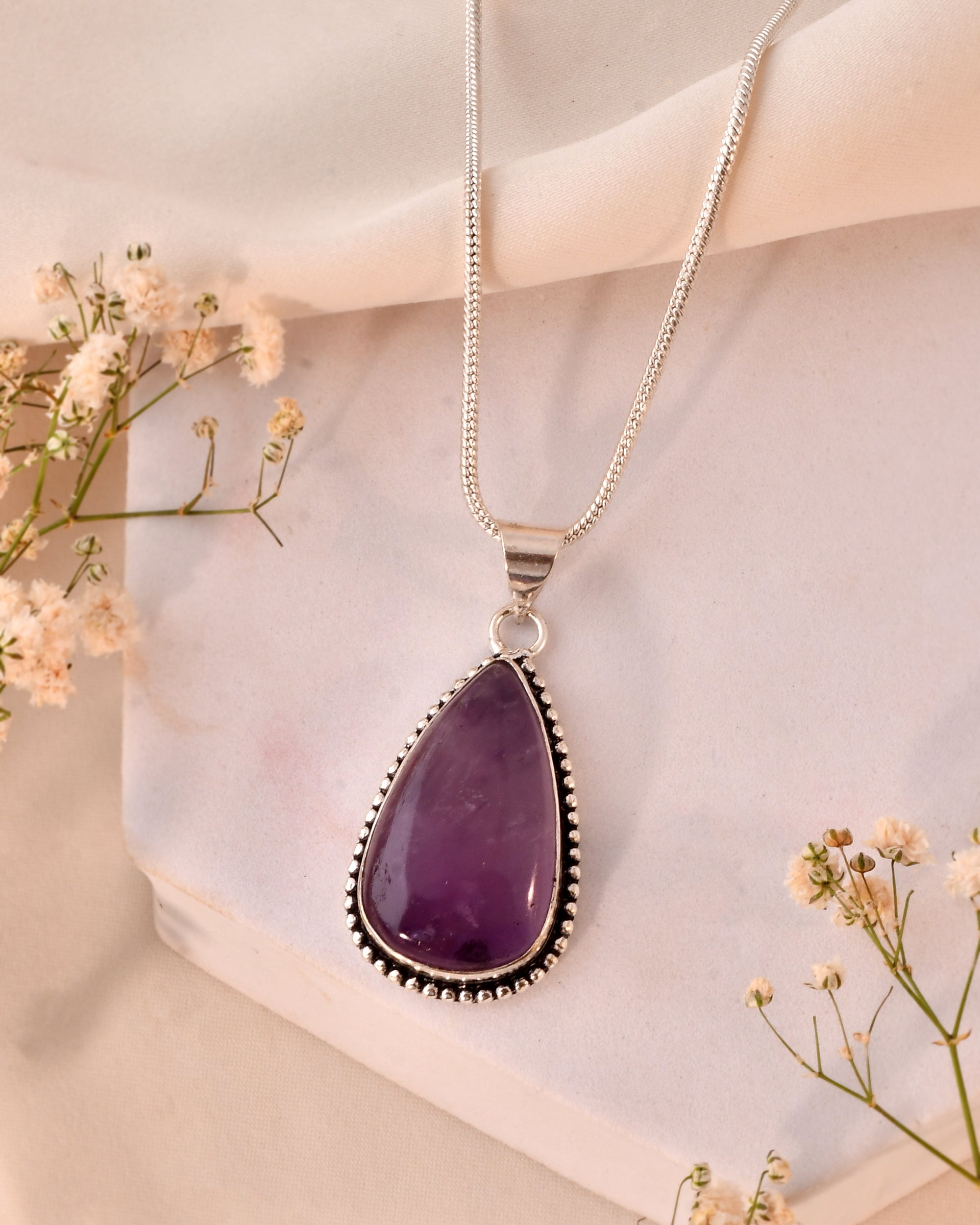 NATURAL AMETHYST  PENDANT