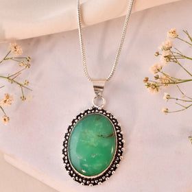 Natural Chrysoprase PENDANT