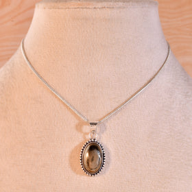 NATURAL POLISHED PYRITE PENDANT