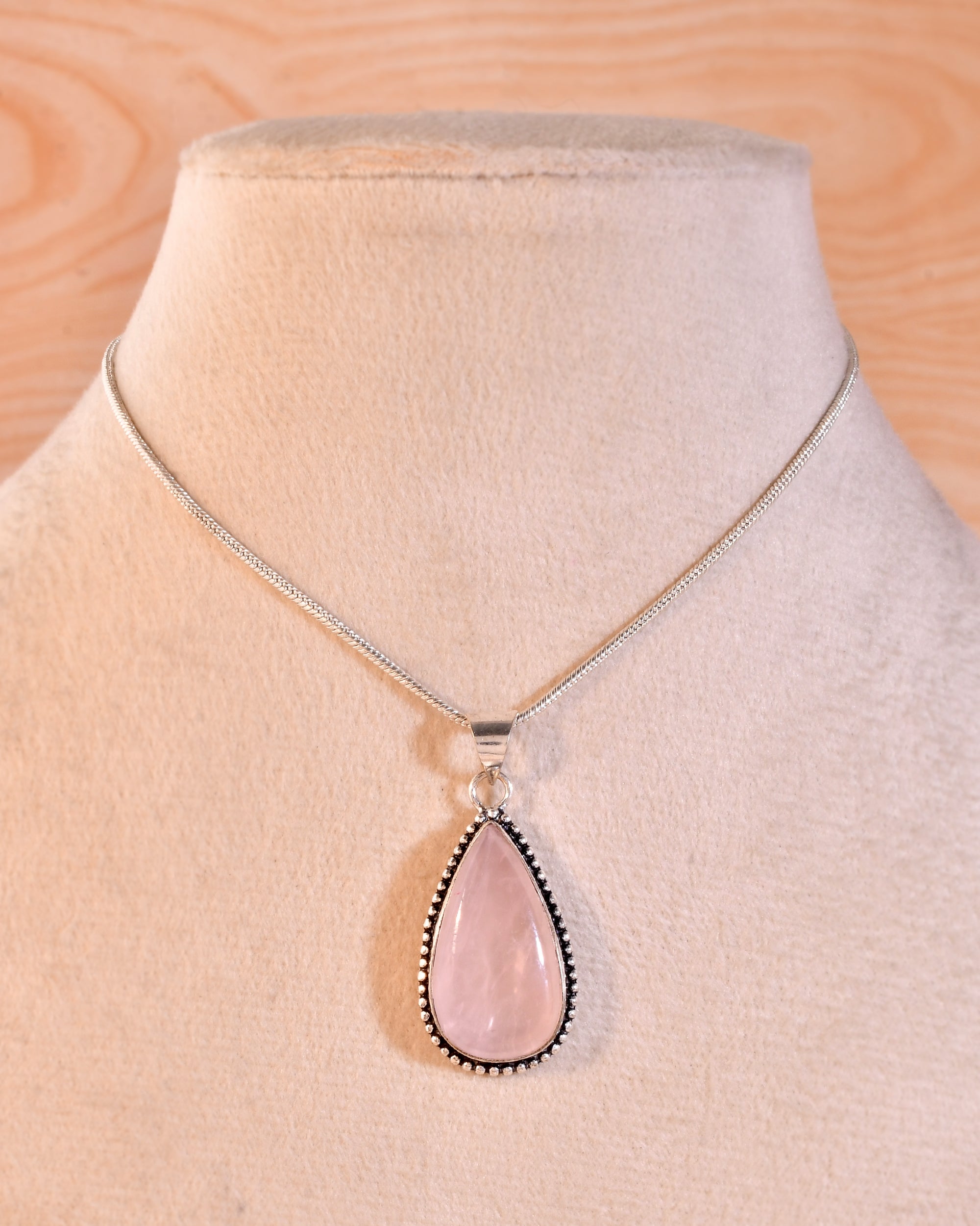 NATURAL ROSE  PENDANT