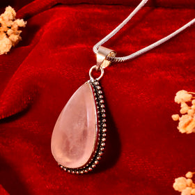 NATURAL ROSE  PENDANT