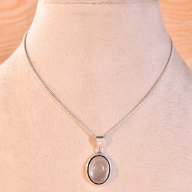 NATURAL CLEAR QUARTZ PENDANT