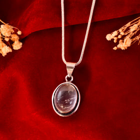 NATURAL CLEAR QUARTZ PENDANT