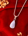 NATURAL BLUE LACE AGATE PENDANT