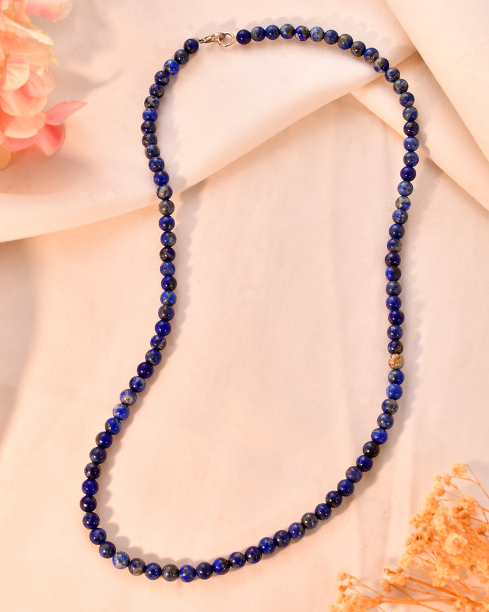 NATURAL  LAPIS LAZULI NECKLACE