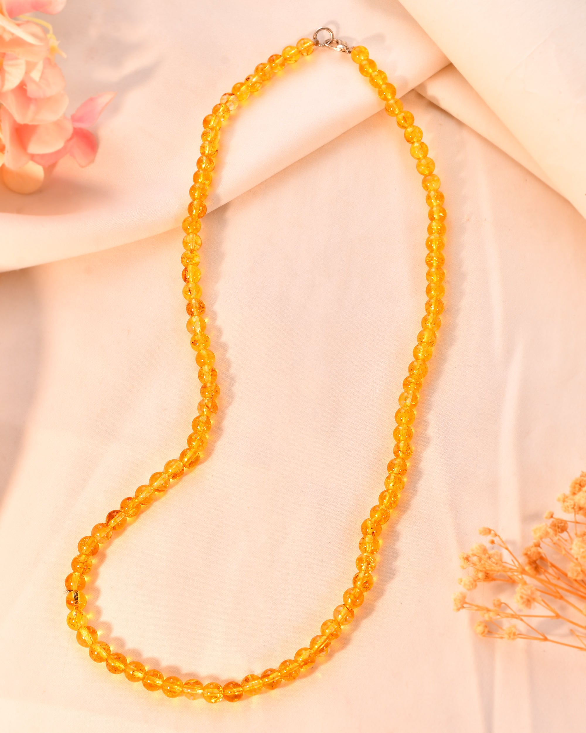 Natural  Citrine  Necklace