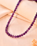 Natural  Amethyst  Necklace anxiety relief