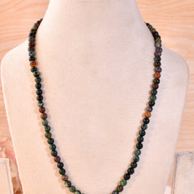Natural  Bloodstone  Necklace