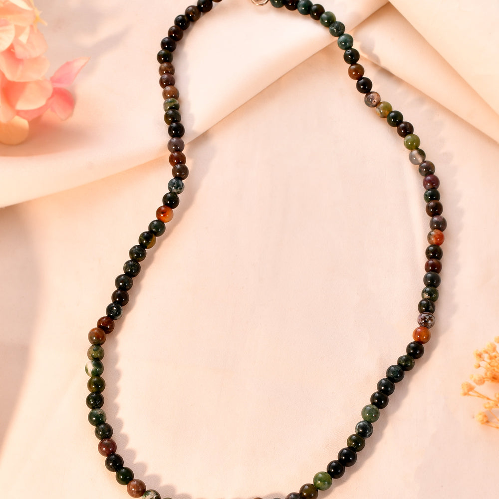 Natural  Bloodstone  Necklace