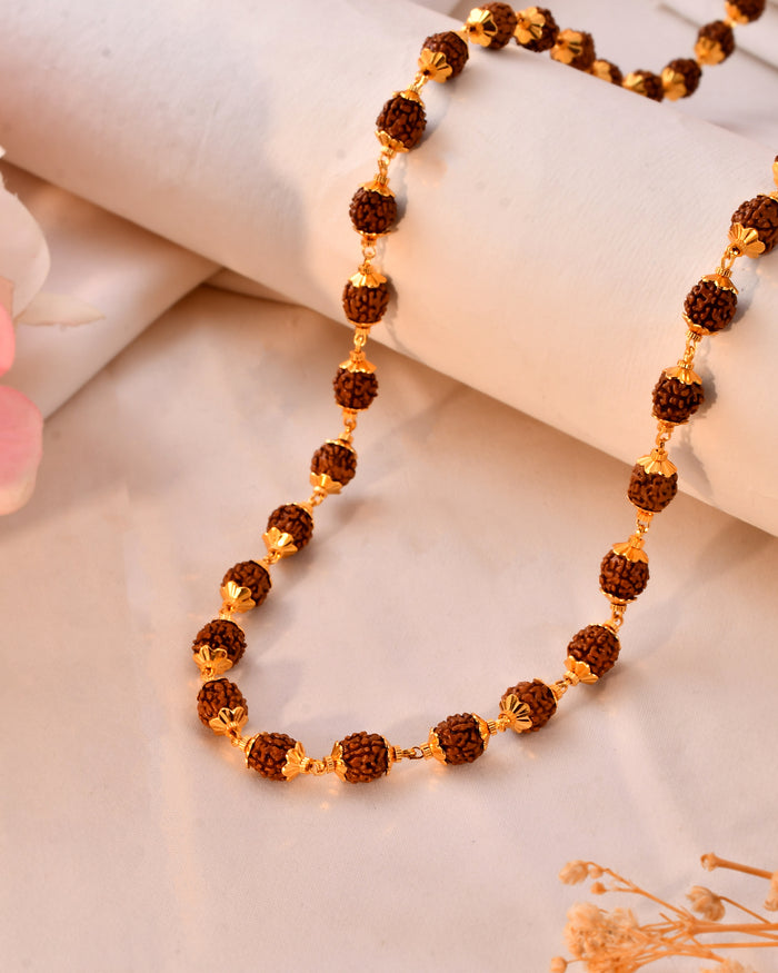 Natural Rudraksha Necklace