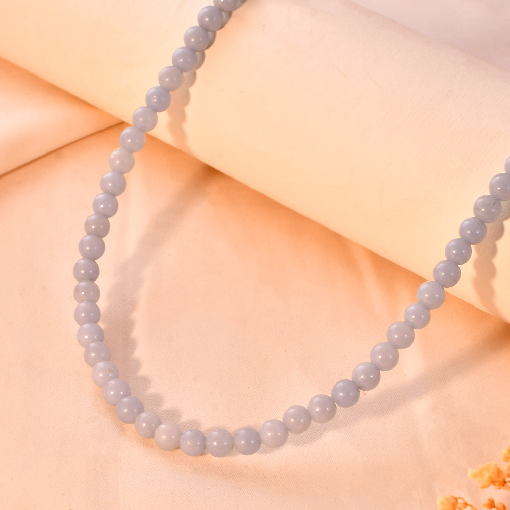 Natural Angelite  Necklace