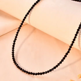 Natural  Black Tourmaline Necklace