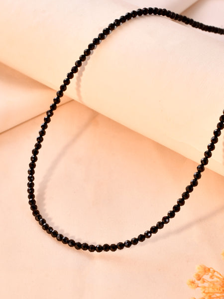 Natural  Black Tourmaline Necklace