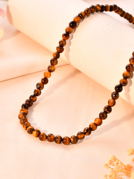 NATURAL TIGER EYE NECKLACE
