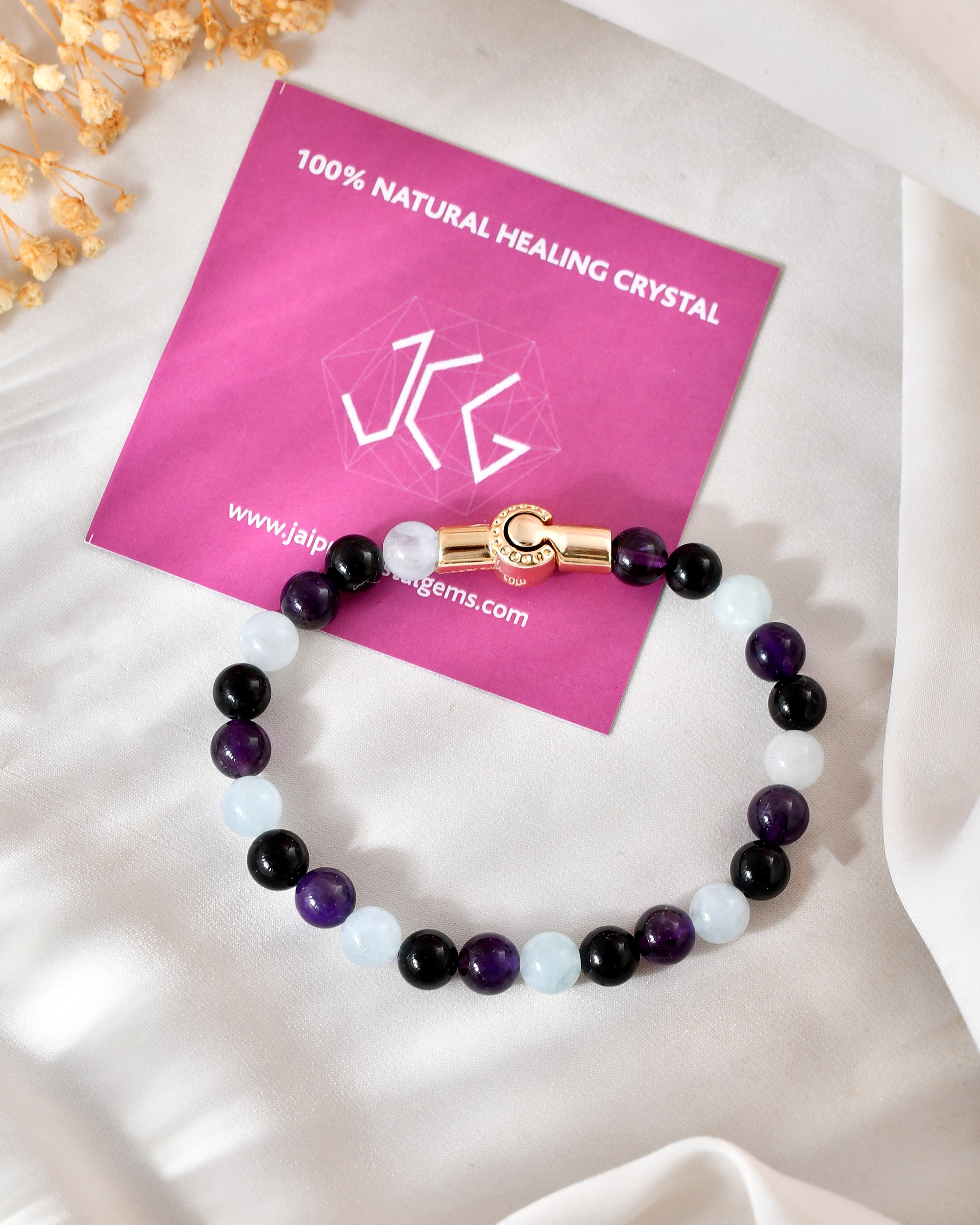 Trinity Calm Bracelet with Magnetic Lock