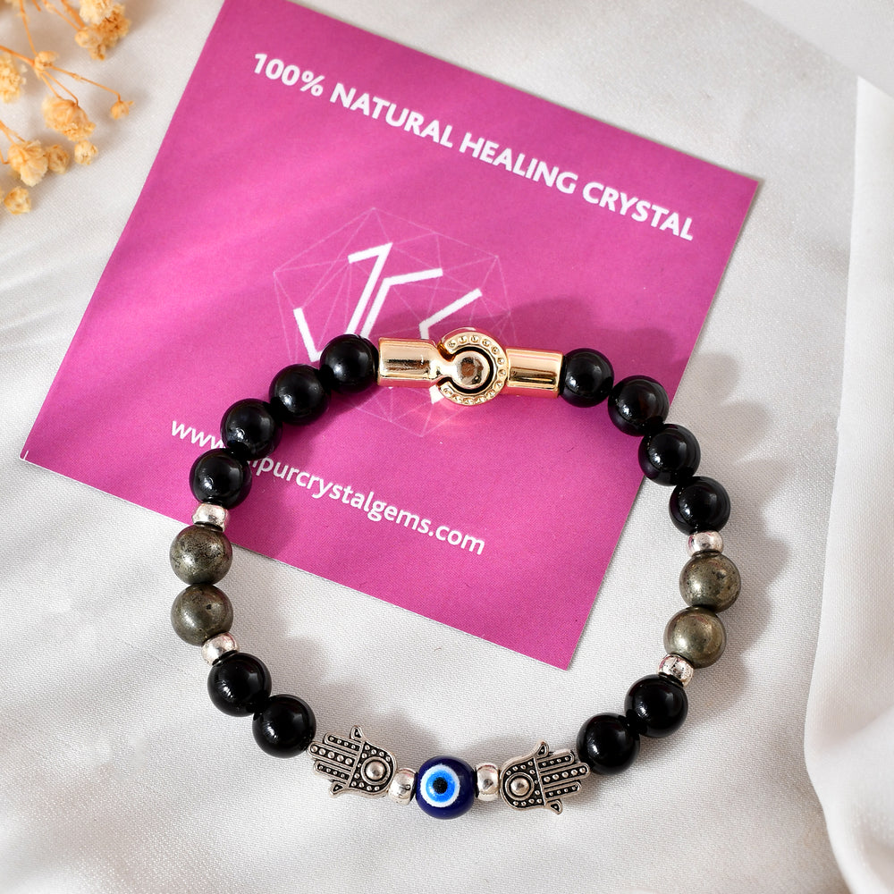 Guardian Shield bracelet with Magnetic Lock