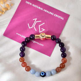 Aura Shield Bracelet With Magnet Lock