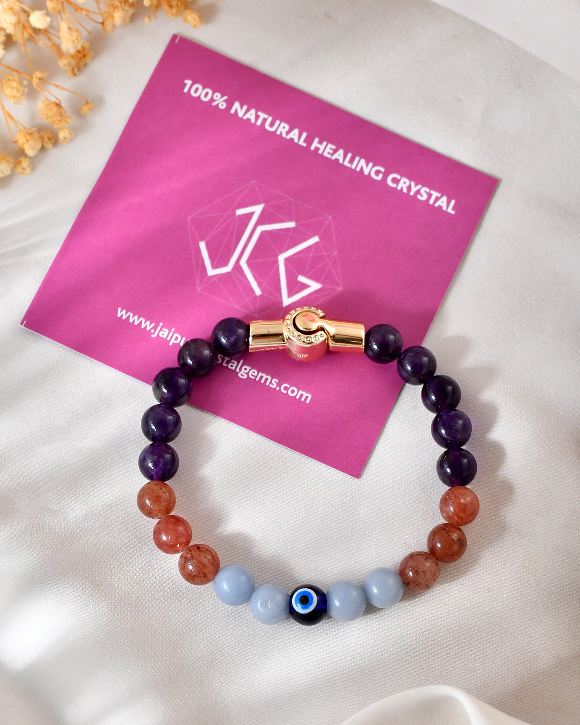 Aura Shield Bracelet With Magnet Lock