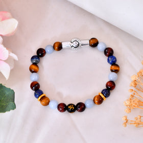 Divine Energy Chakra Om bracelet With Magnetic Lock