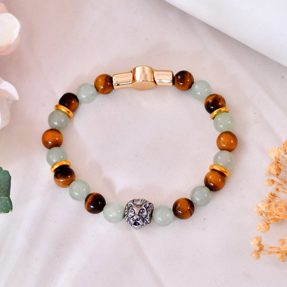 Courage & Prosperity Bracelet With Magnetic Lock