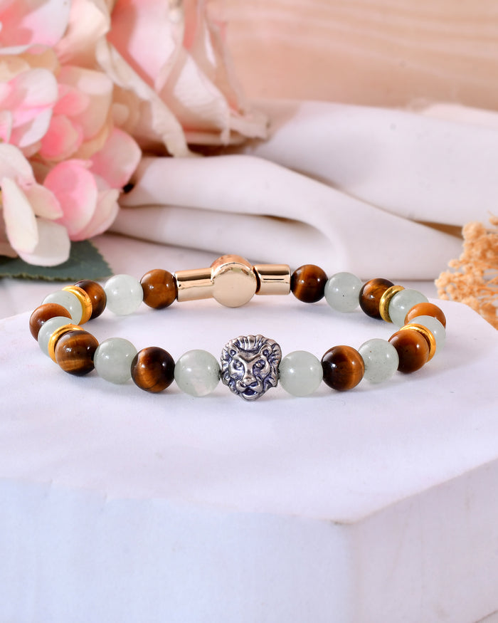 Courage & Prosperity Bracelet With Magnetic Lock