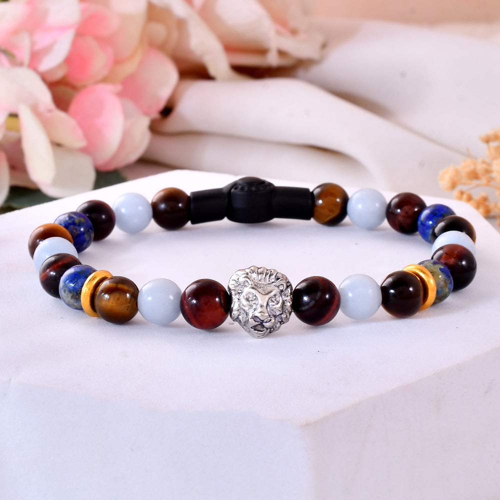 Energy Chakra Bracelet With Magnet Lock