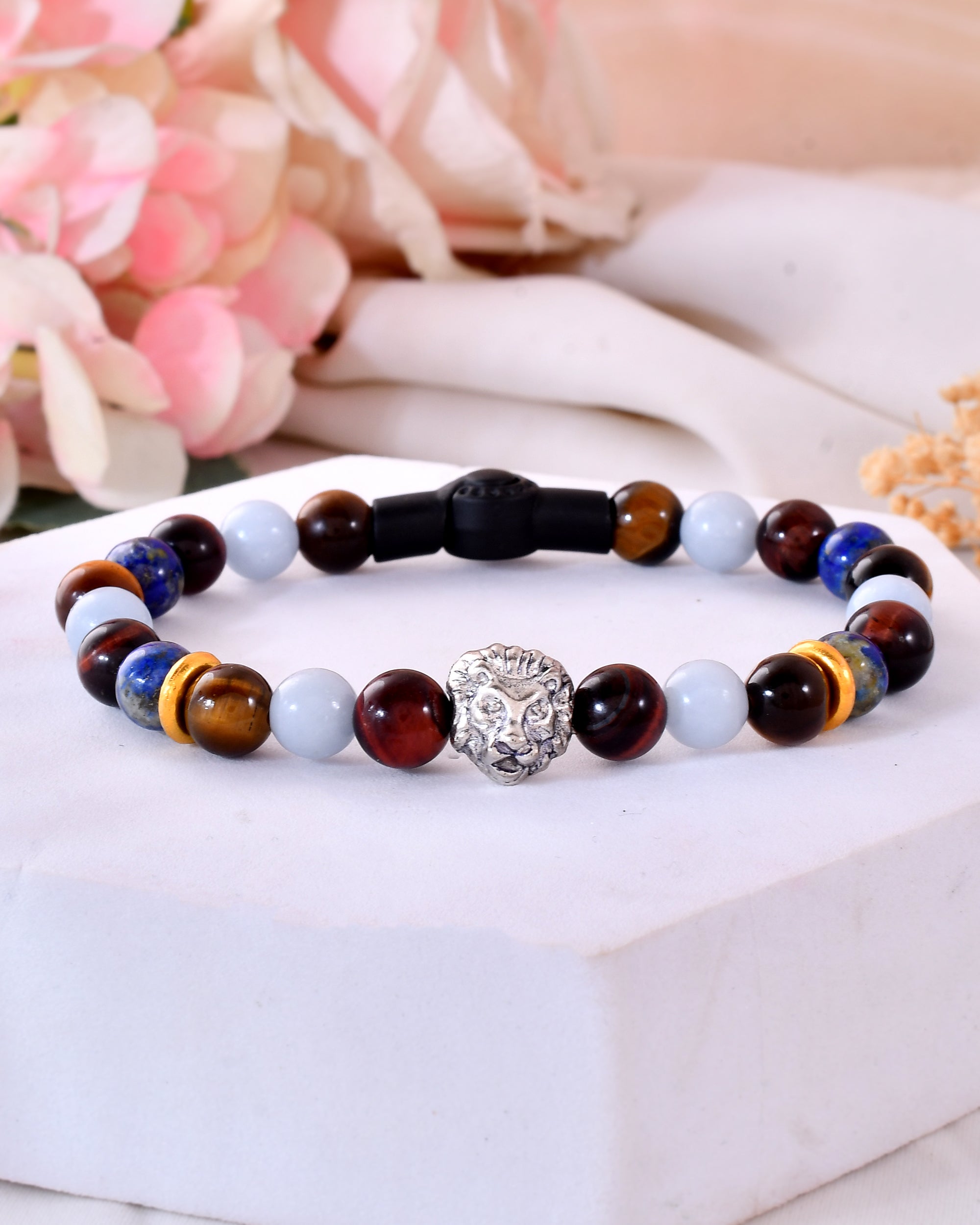 Energy Chakra Bracelet With Magnet Lock