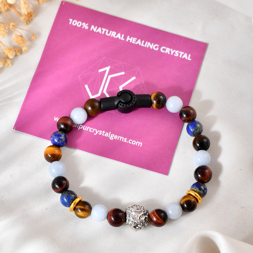 Energy Chakra Bracelet With Magnet Lock