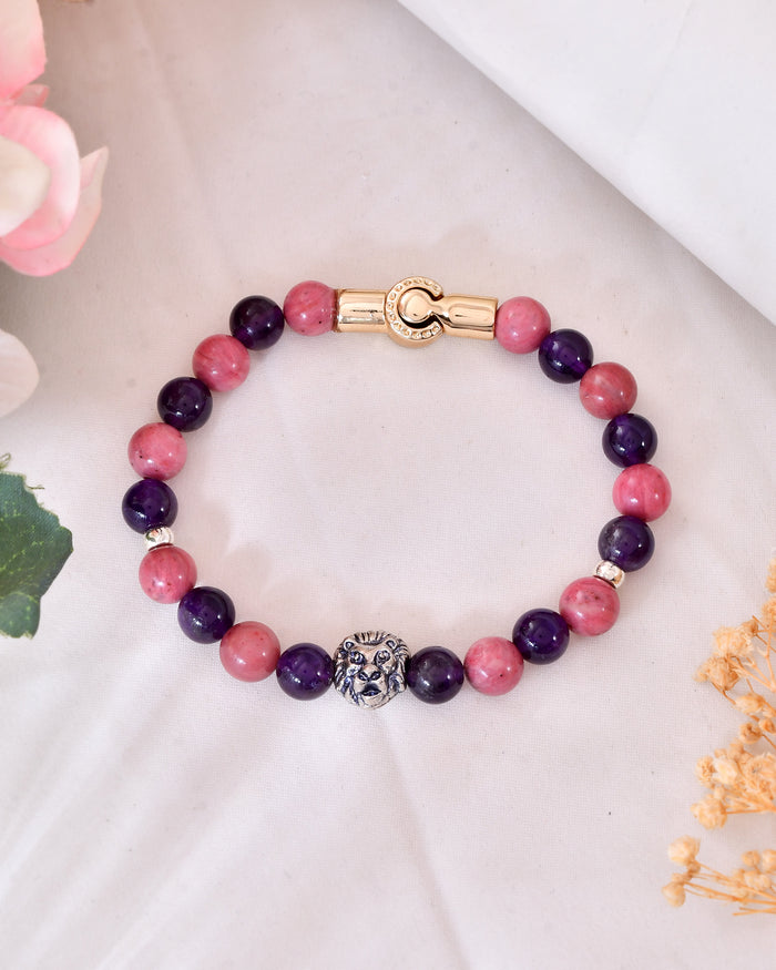 Strength Bracelet With Magnetic Lock