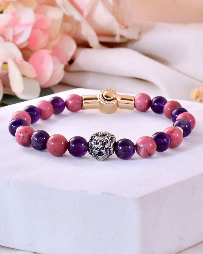 Strength Bracelet With Magnetic Lock