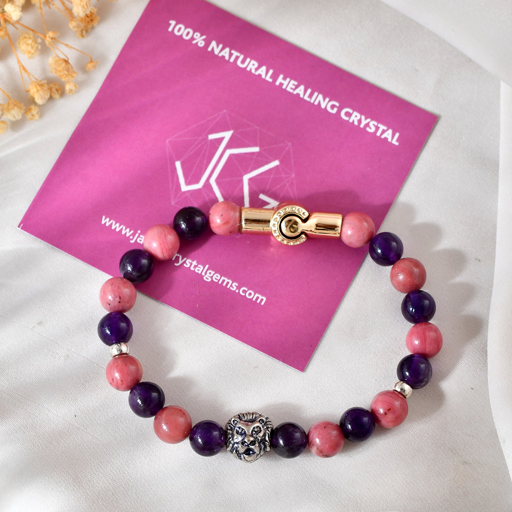 Strength Bracelet With Magnetic Lock