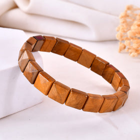 Tiger Eye Pyramid Bracelet