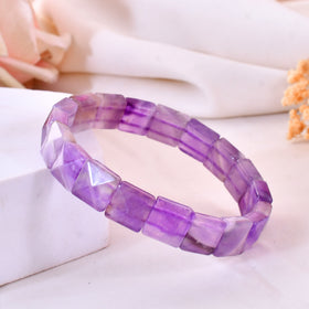Amethyst Pyramid Bracelet anxiety relief
