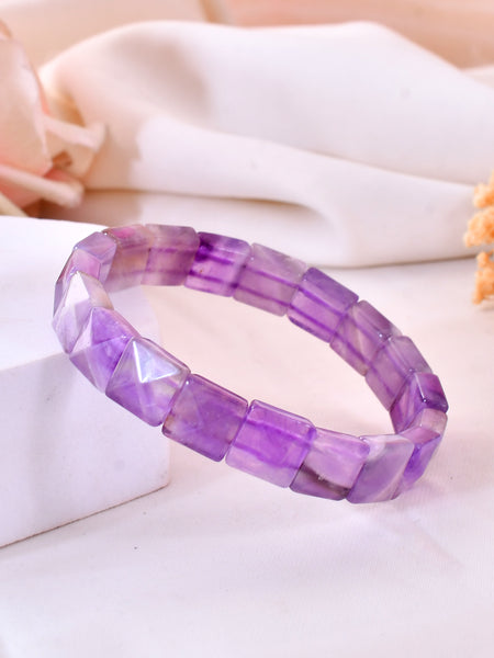 Amethyst Pyramid Bracelet anxiety relief
