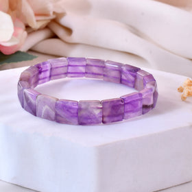 Amethyst Pyramid Bracelet anxiety relief