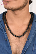 Original Karungali Mala (Natural Ebony Wood) with Free Bracelet