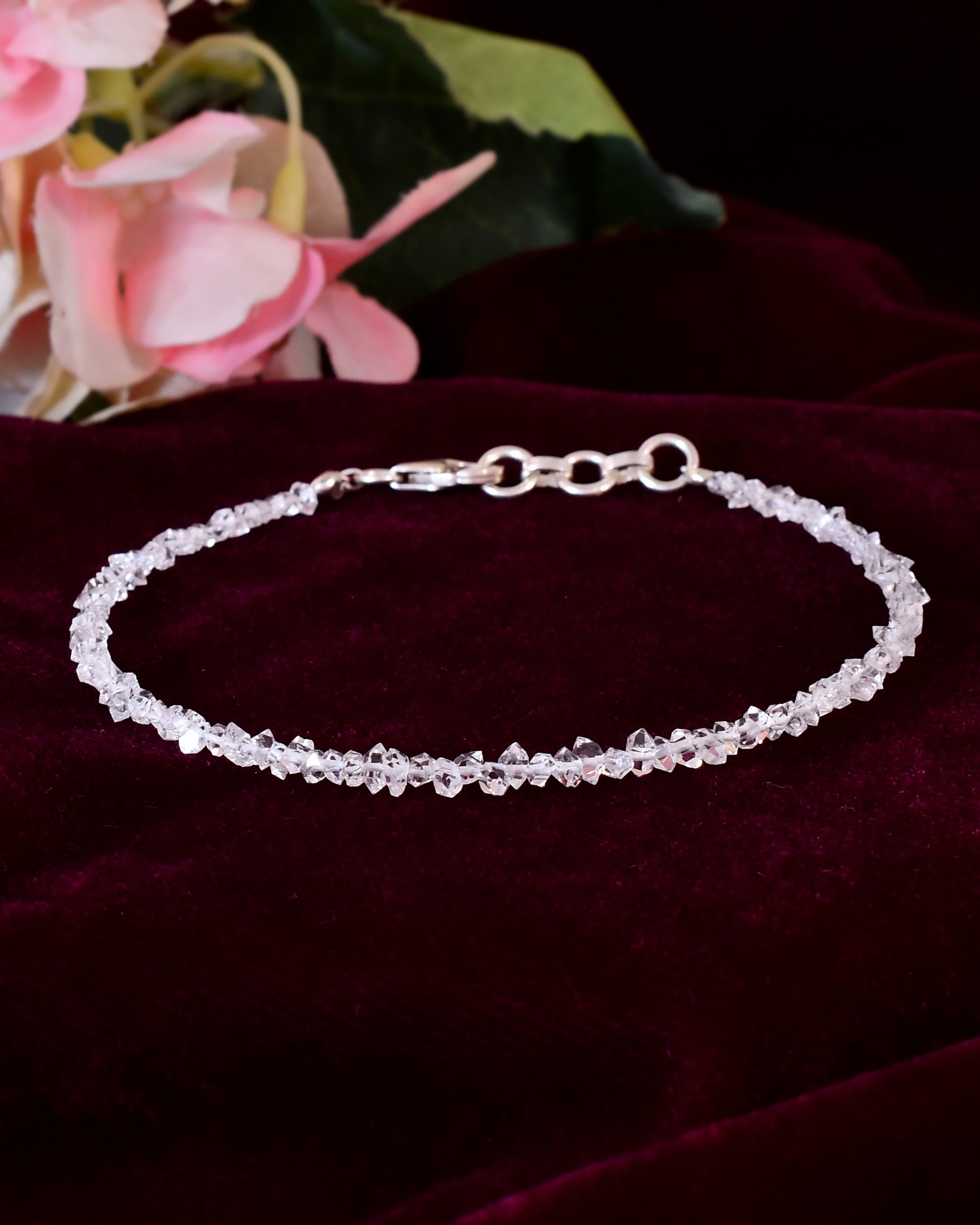 Herkimer Diamonds Anklet
