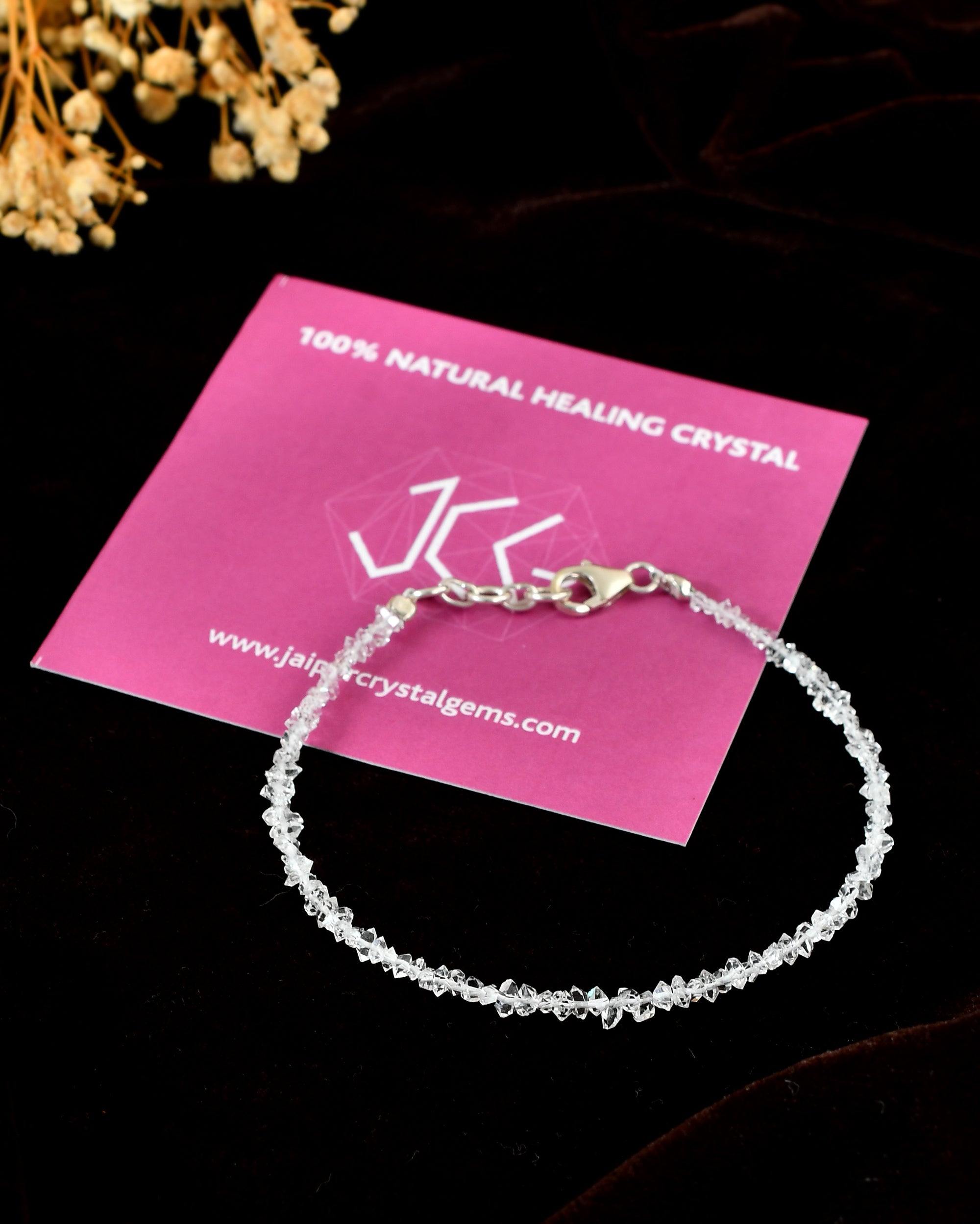 Herkimer Diamonds Anklet