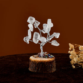 MINI CLEAR QUARTZ  CRYSTAL TREE
