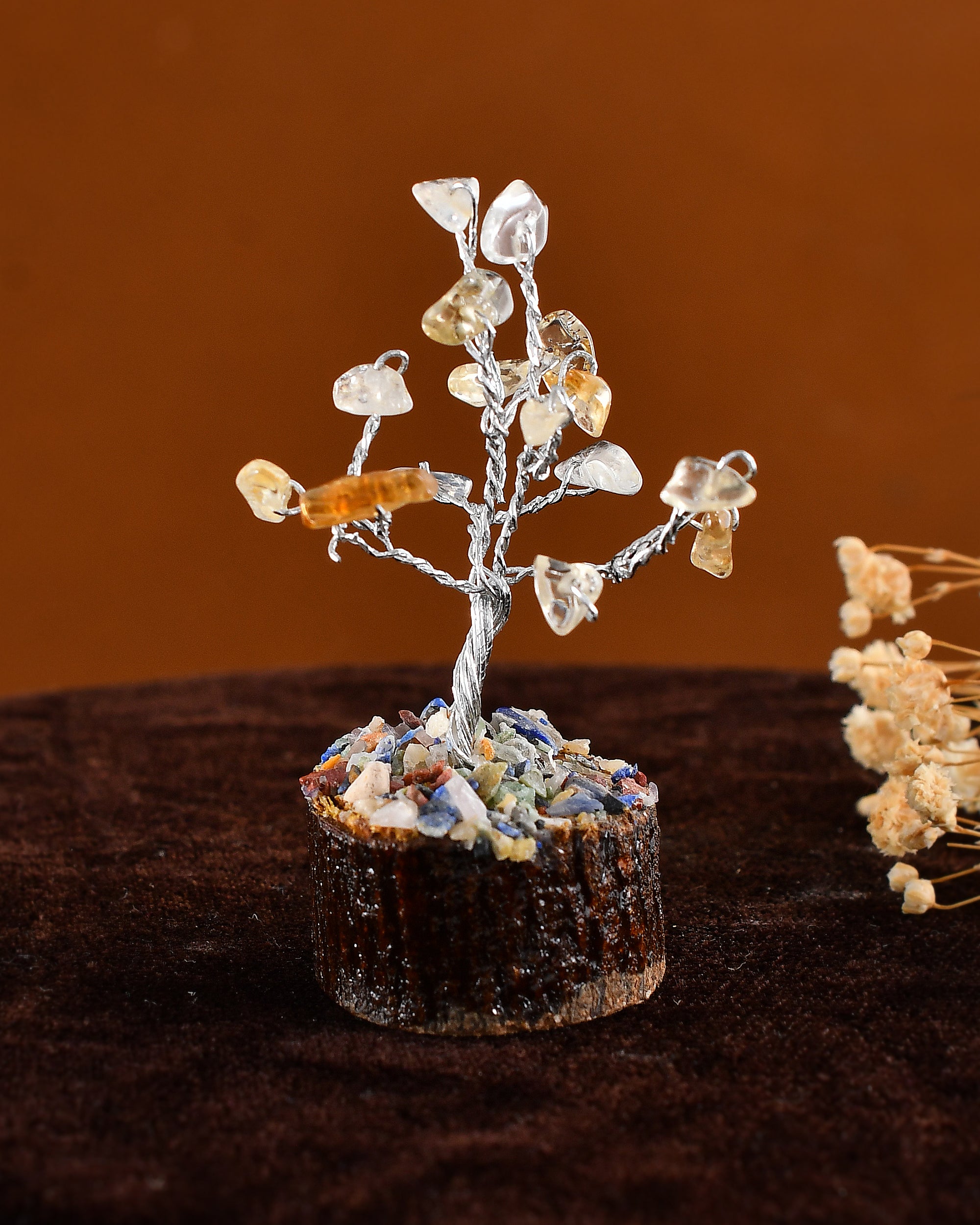 MINI CITRINE CRYSTAL TREE