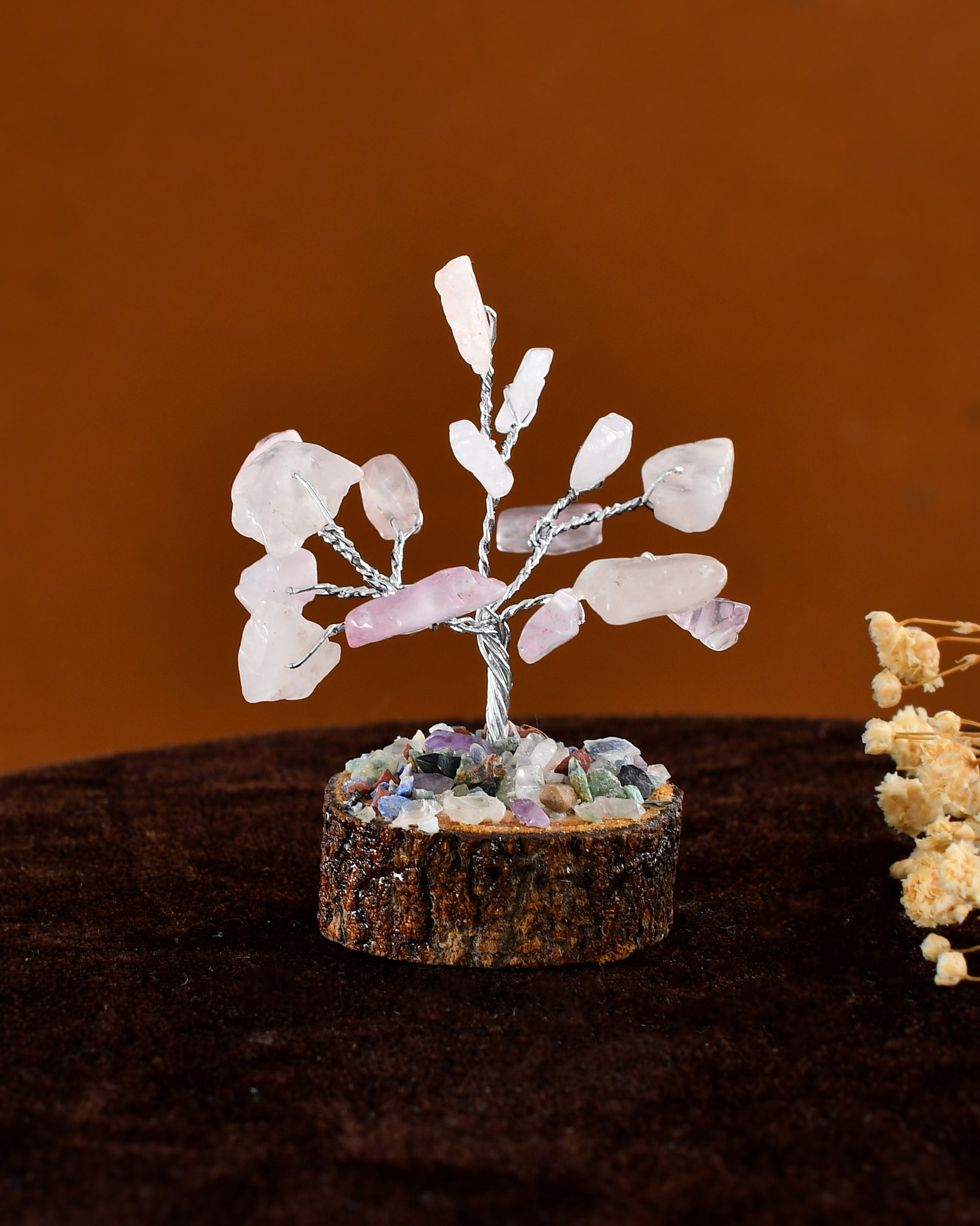 MINI ROSE CRYSTAL TREE