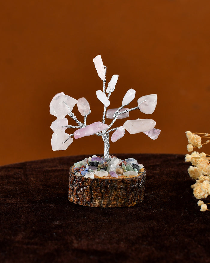 MINI ROSE CRYSTAL TREE