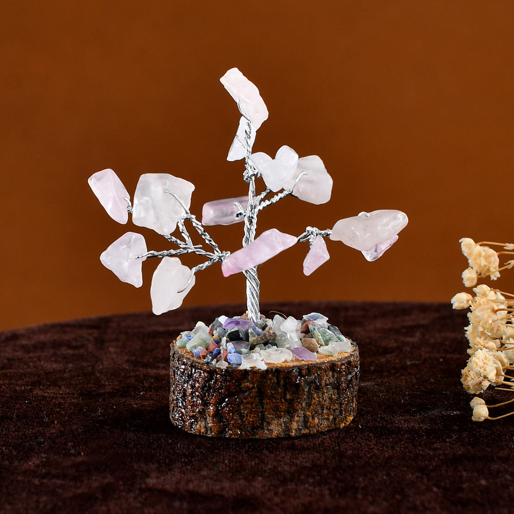 MINI ROSE CRYSTAL TREE