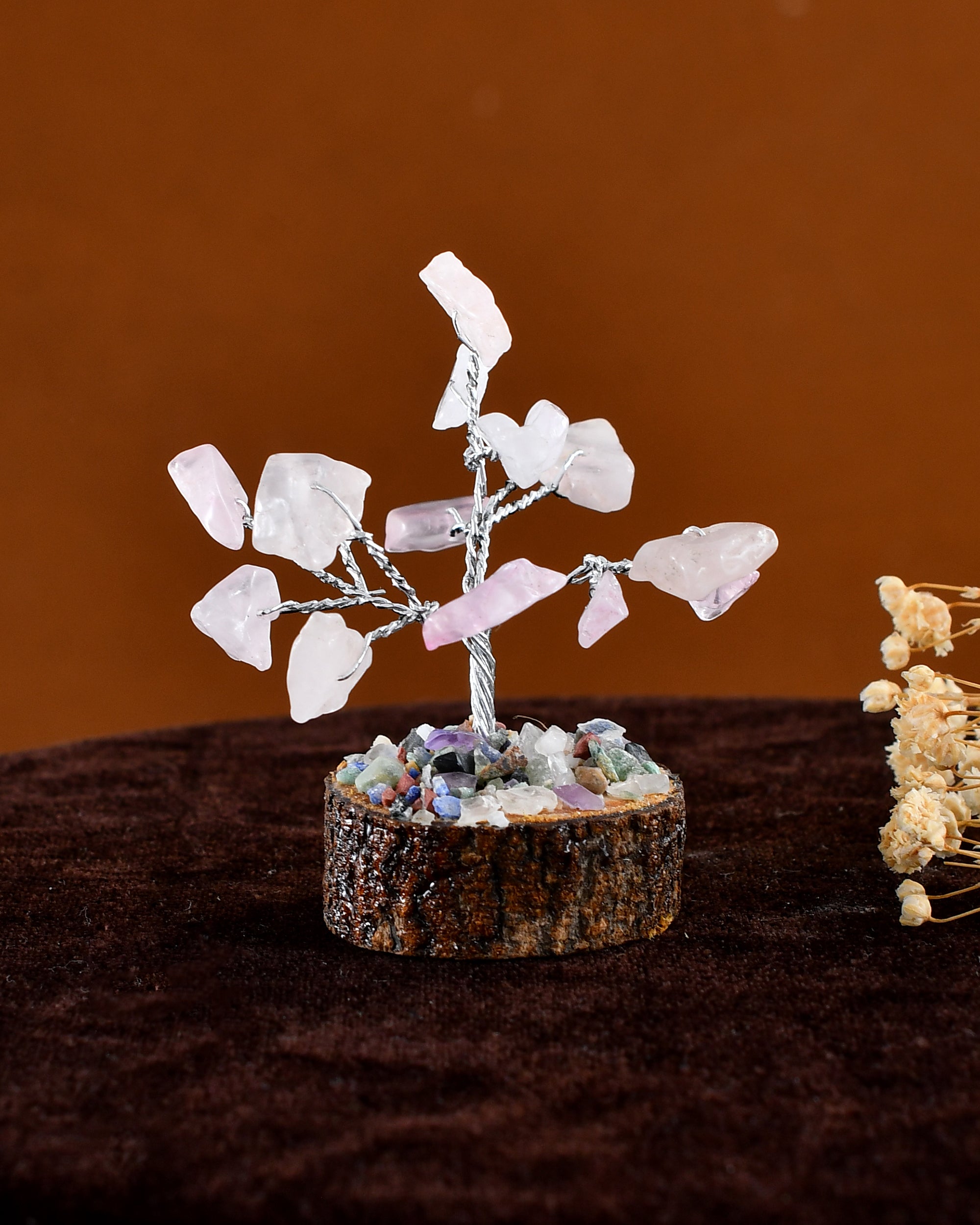 MINI ROSE CRYSTAL TREE