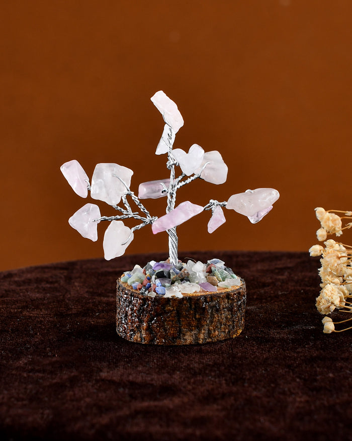 MINI ROSE CRYSTAL TREE