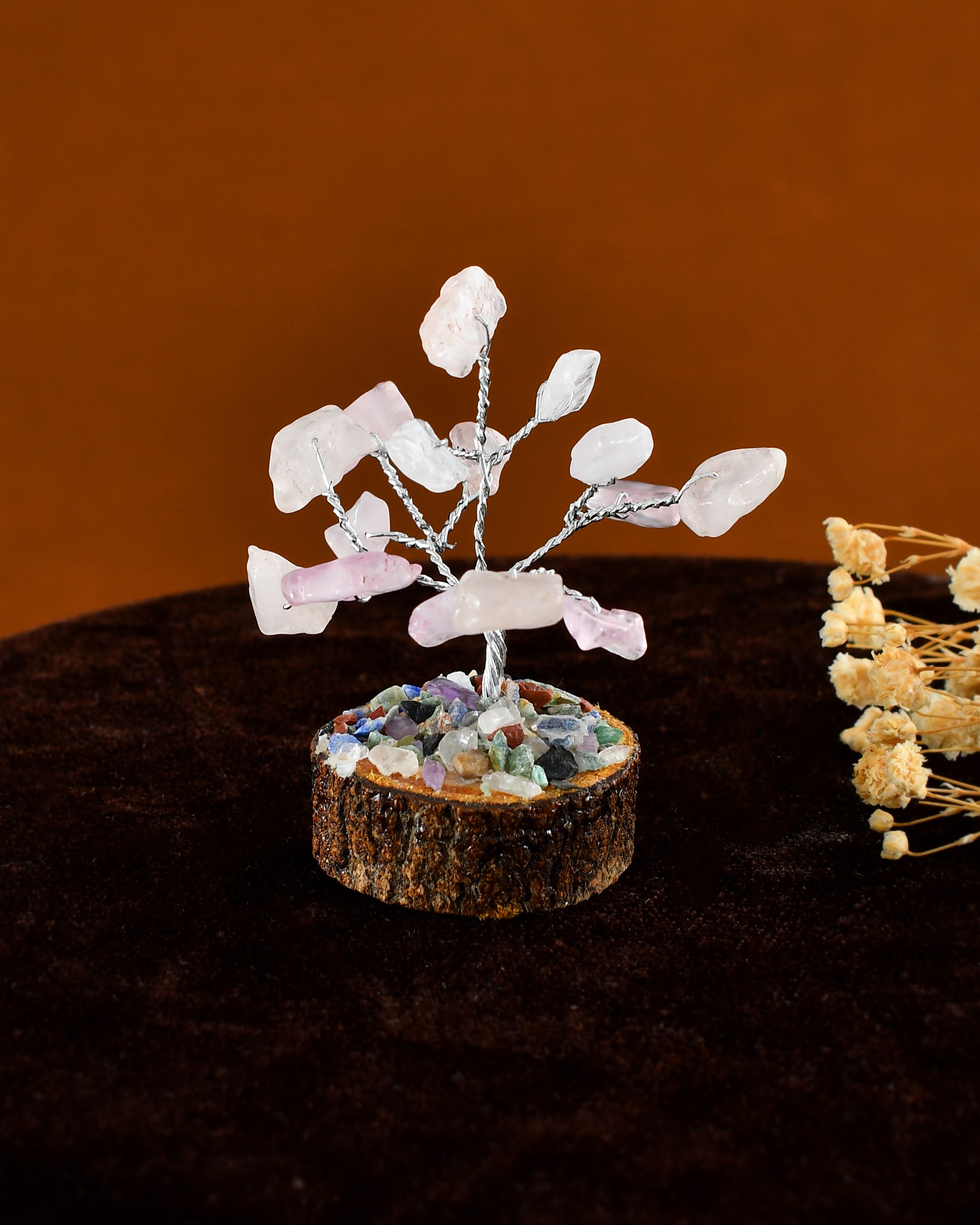 MINI ROSE CRYSTAL TREE