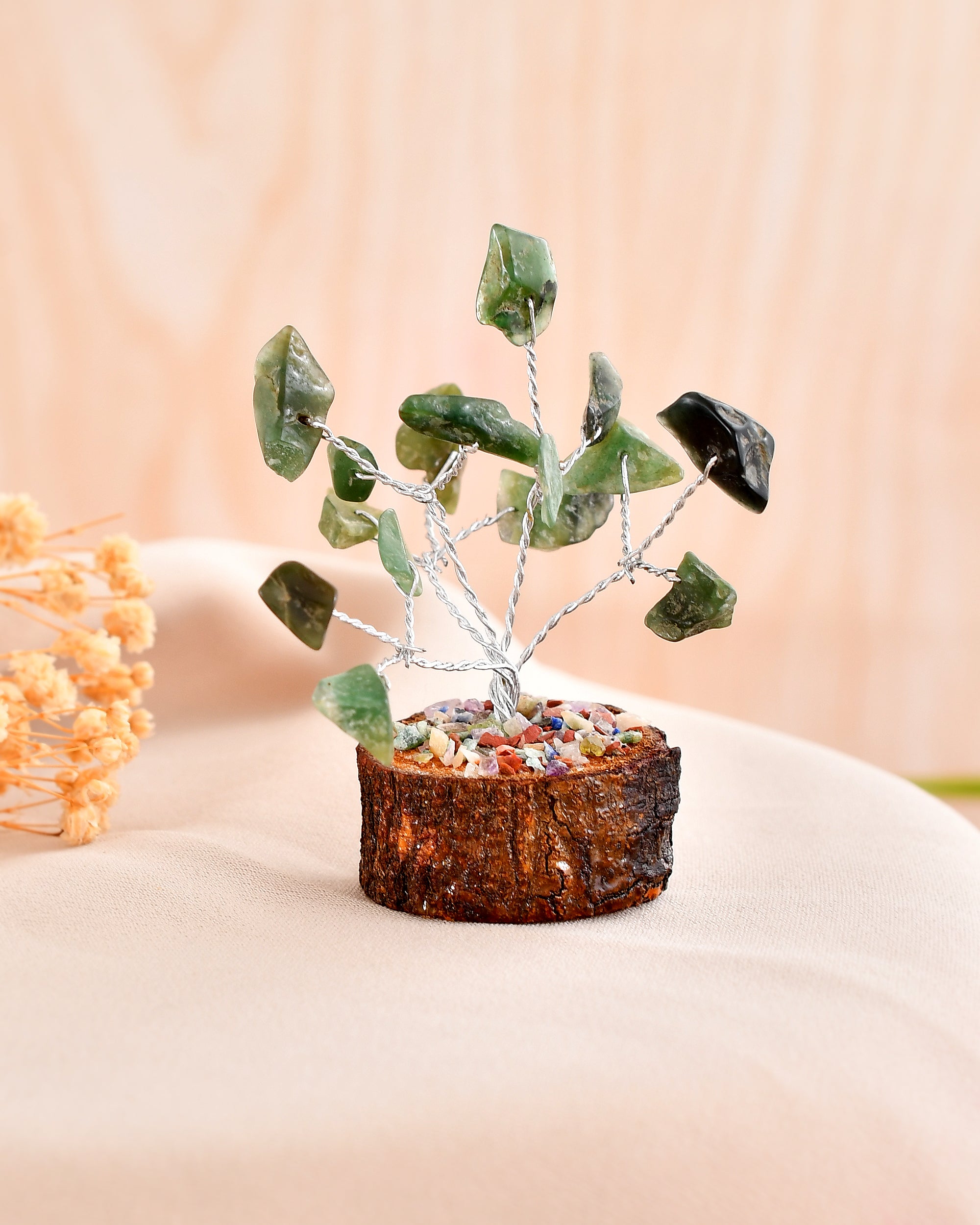 MINI JADE  CRYSTAL TREE