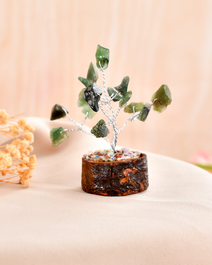 MINI JADE  CRYSTAL TREE