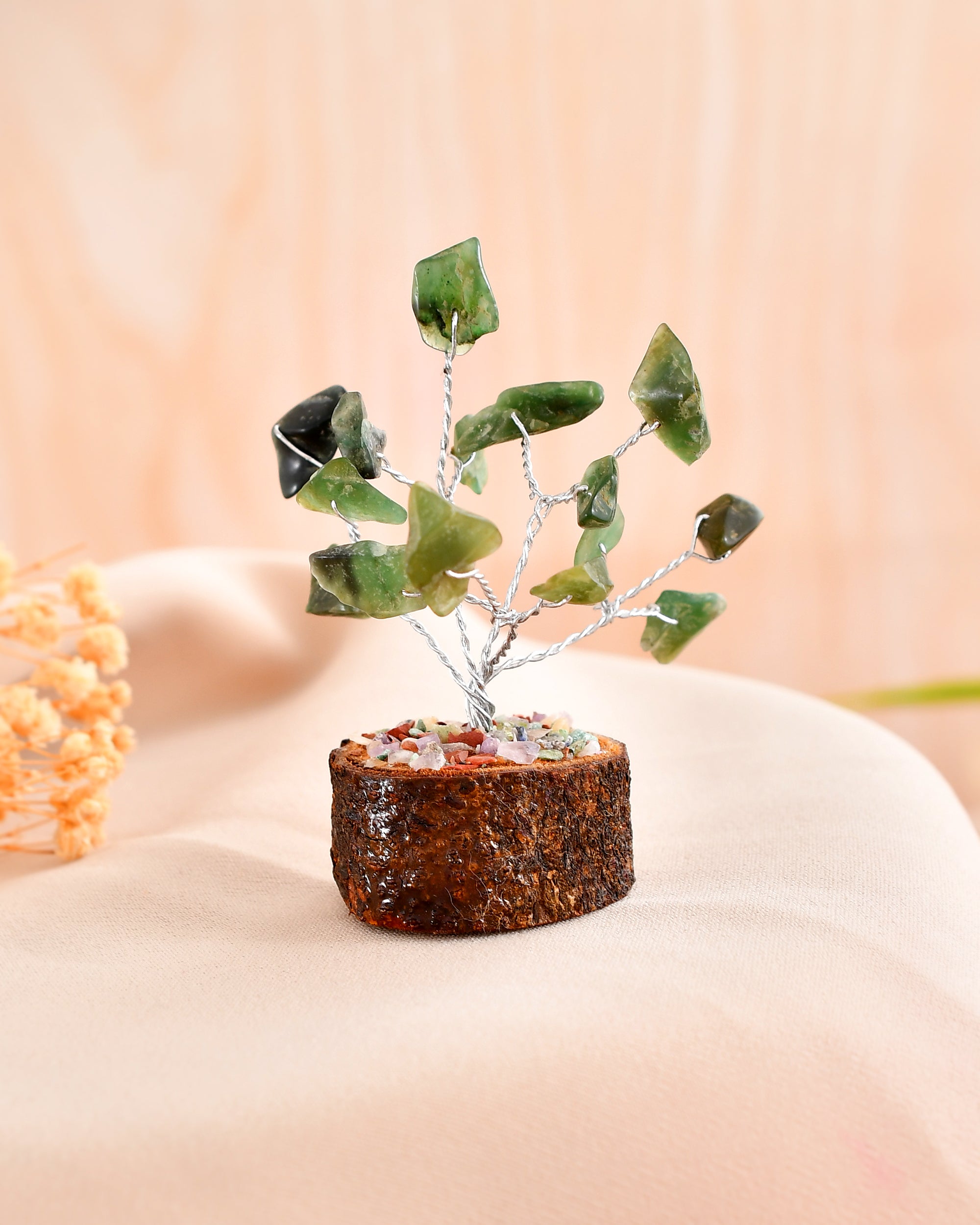 MINI JADE  CRYSTAL TREE